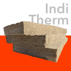 100mm IndiNature IndiTherm Hemp Flexibatt Insulation - 1200 x 370mm (1.78m²)