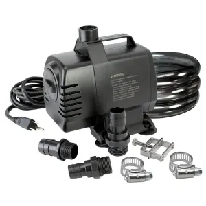 1650 GPH Pump Kit Indoor and Outdoor for Design Toscano Fountains