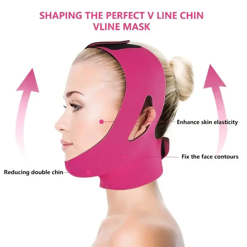 3-Pack: Face Lifting Firming Bandage Face Belt