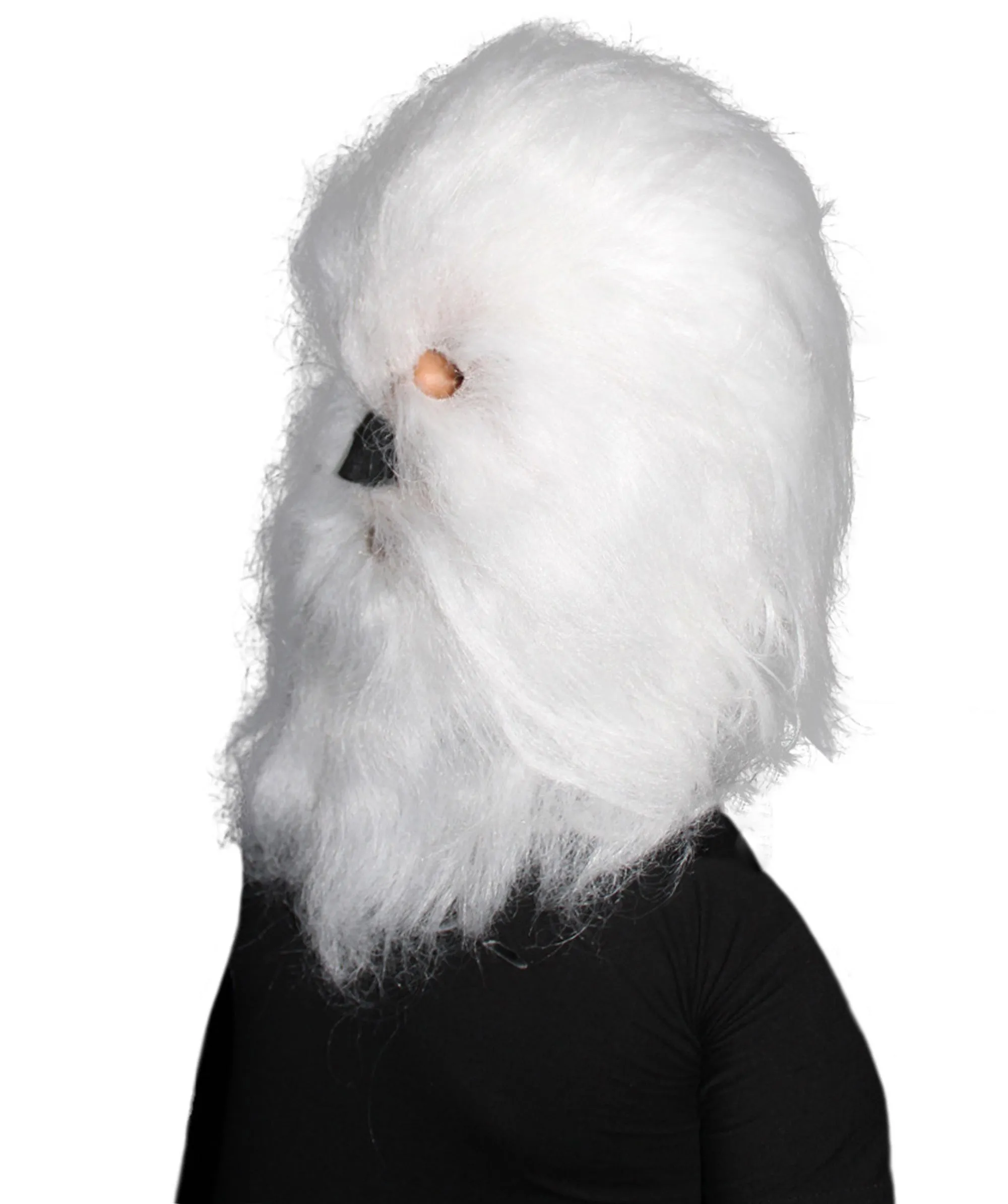 Adult Unisex Warrior Ape Gorilla Mask Wig | Perfect for Halloween | Breathable Synthetic Fiber