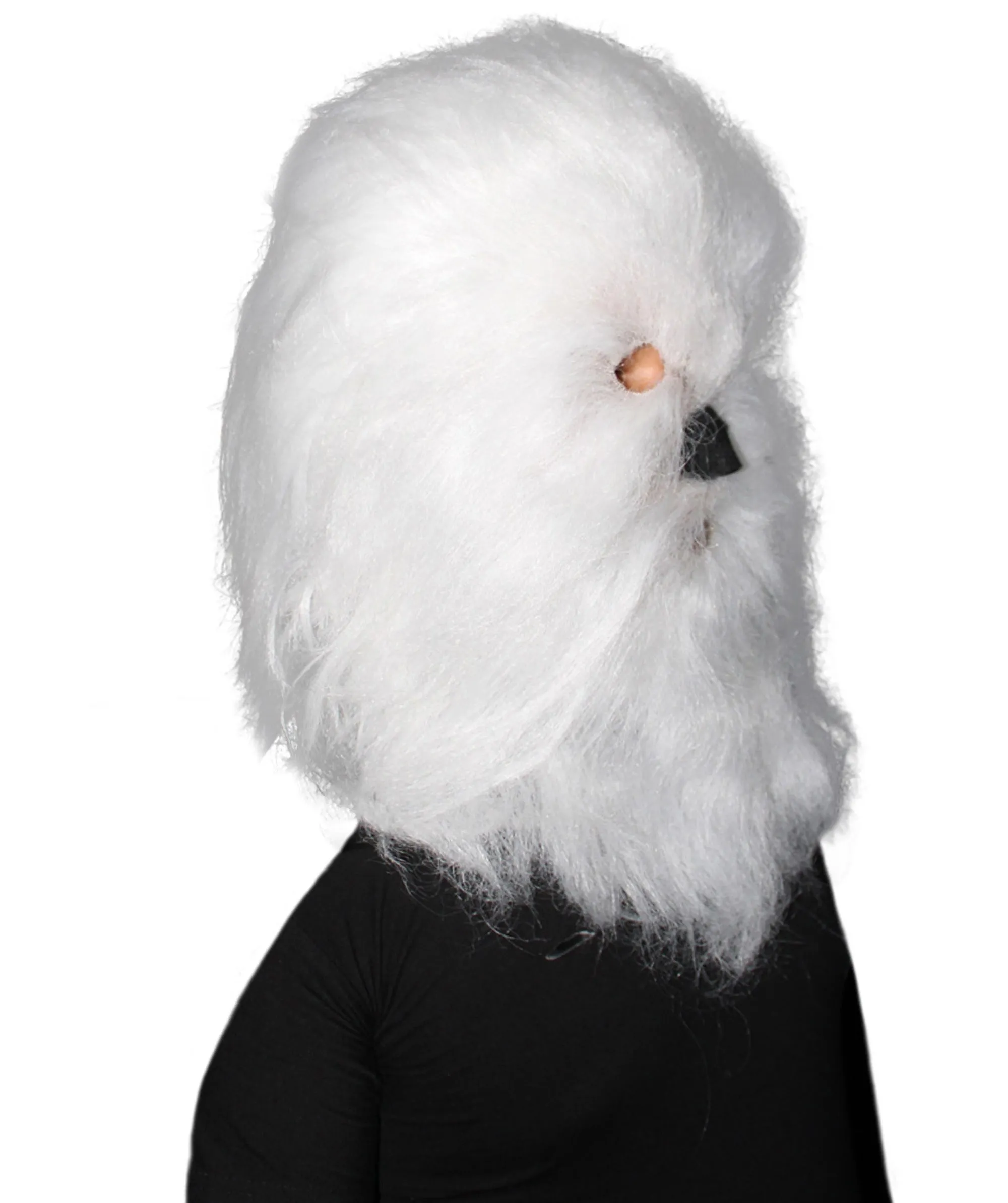 Adult Unisex Warrior Ape Gorilla Mask Wig | Perfect for Halloween | Breathable Synthetic Fiber