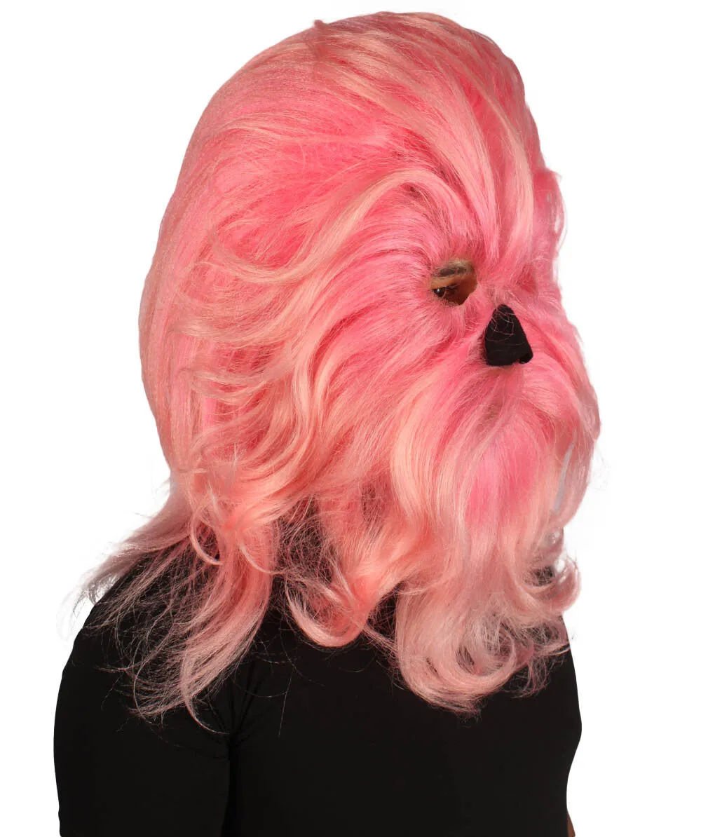 Adult Unisex Warrior Ape Gorilla Mask Wig | Perfect for Halloween | Breathable Synthetic Fiber