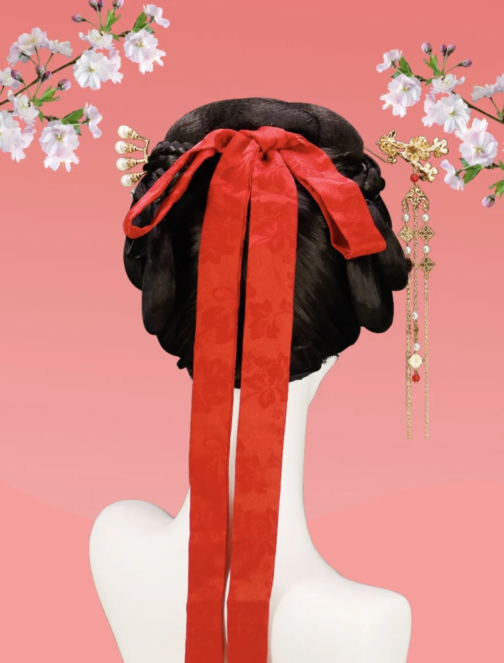 Alyssa, Costume Hair Wig for Hanfu