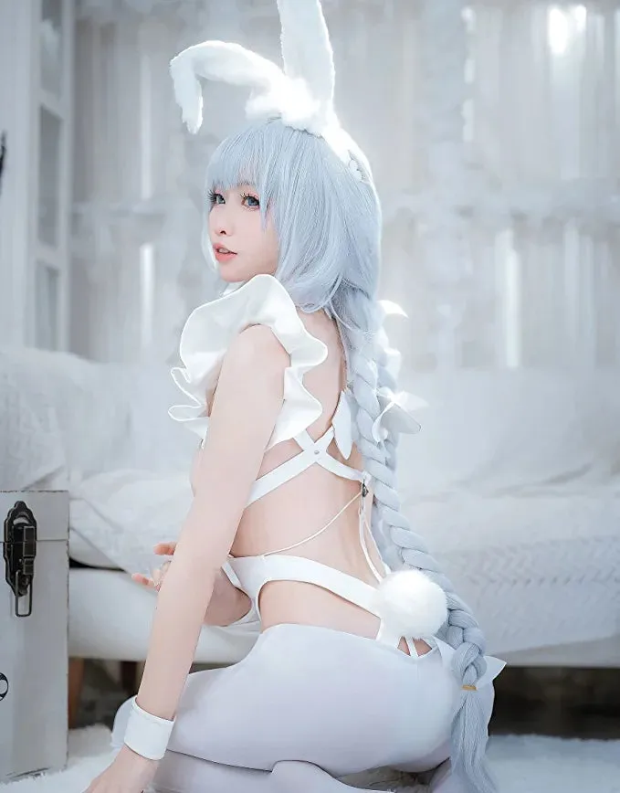 Angel Bunny Bodysuit Cosplay Set