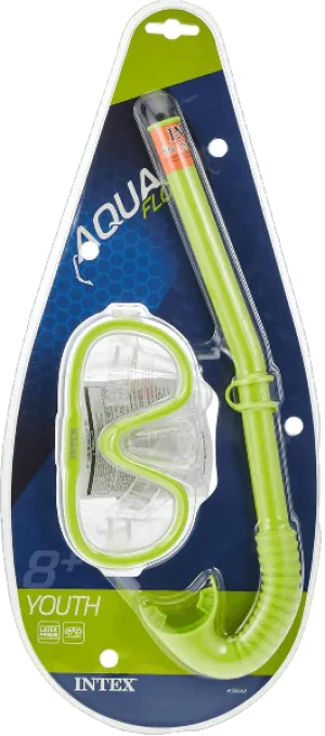 Aqua Flow Mask and Snorkel Intex