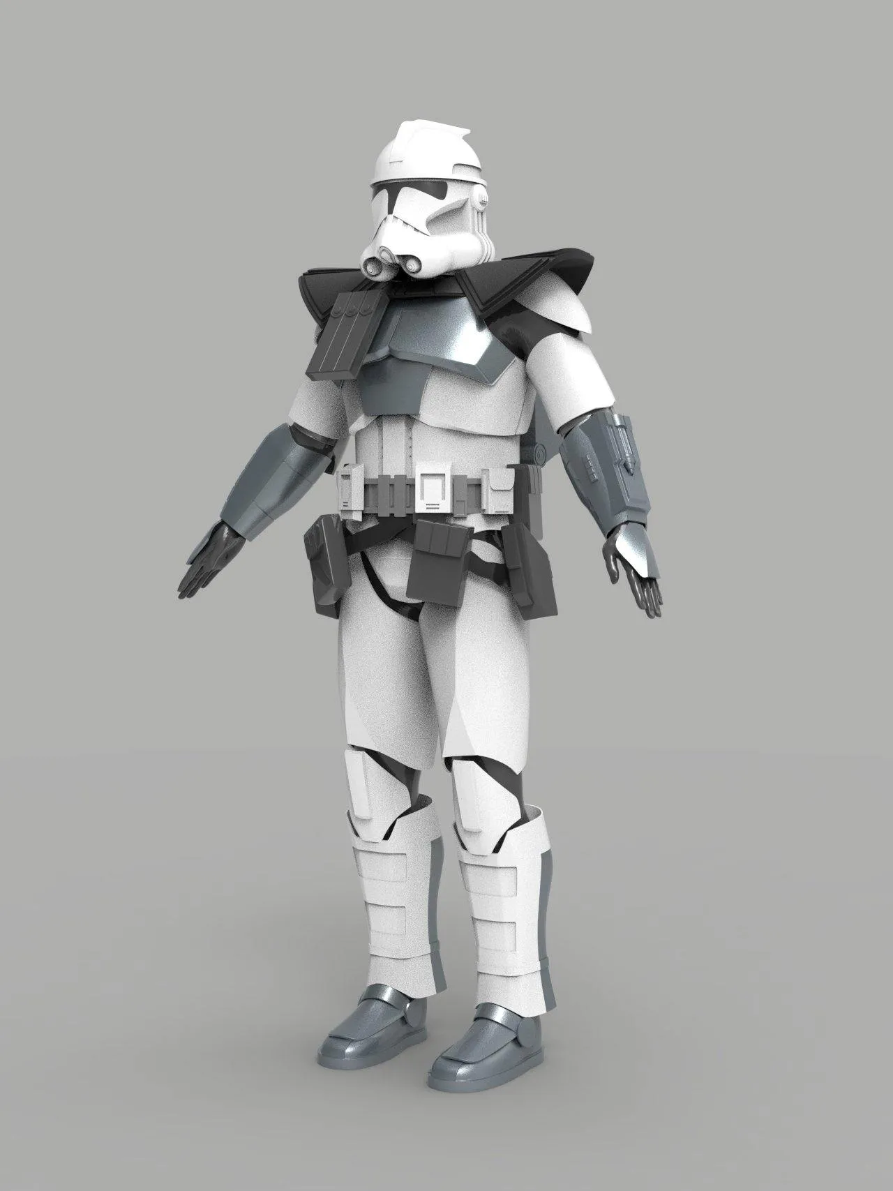 Arc Trooper Phase II Armor STL