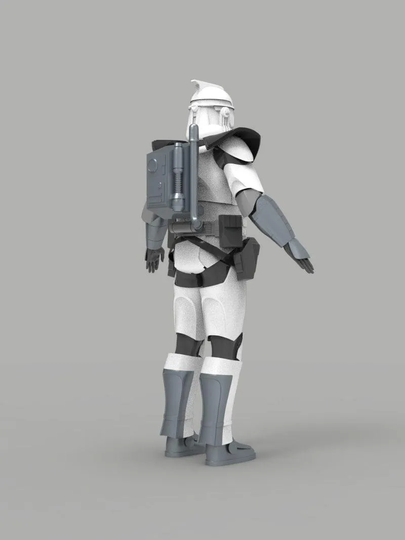 Arc Trooper Phase II Armor STL