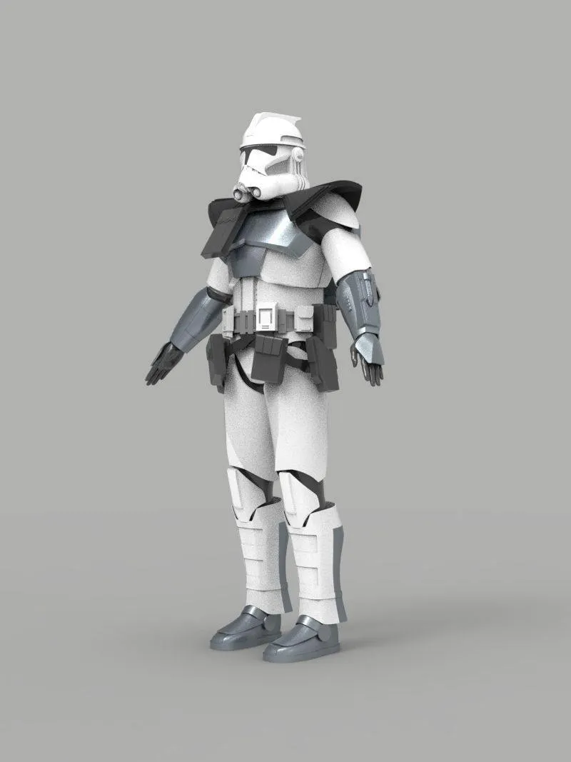 Arc Trooper Phase II Armor STL