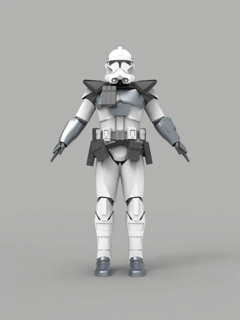 Arc Trooper Phase II Armor STL