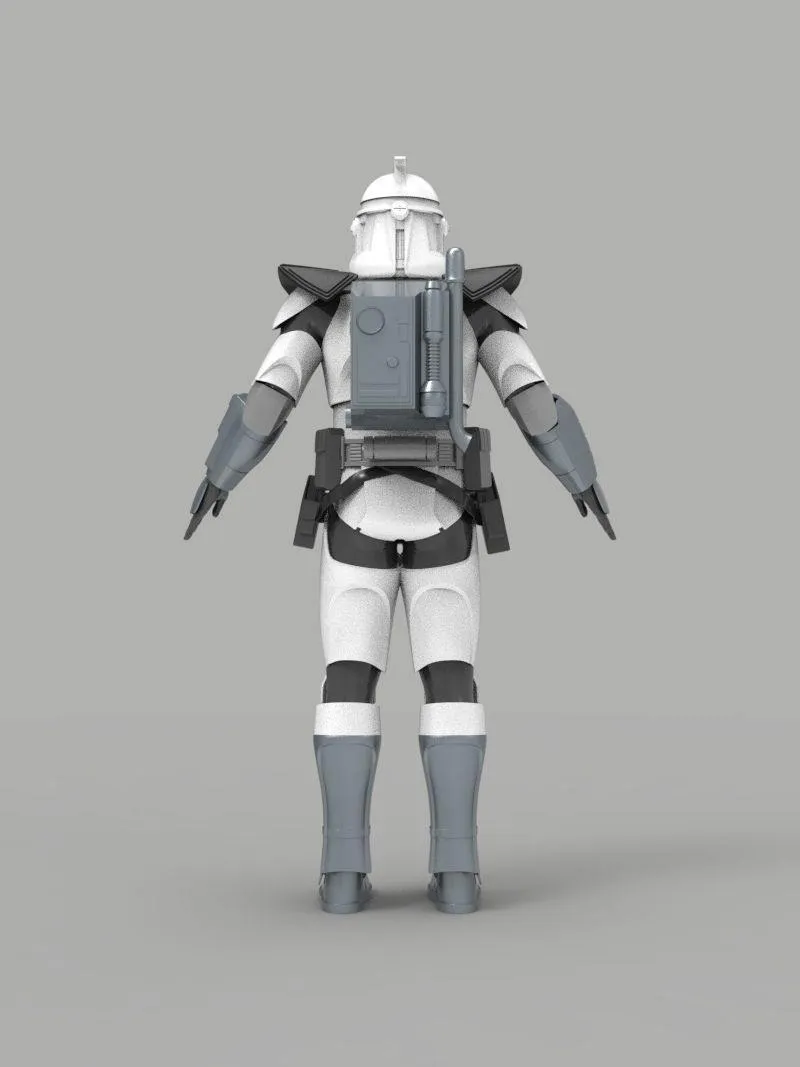 Arc Trooper Phase II Armor STL