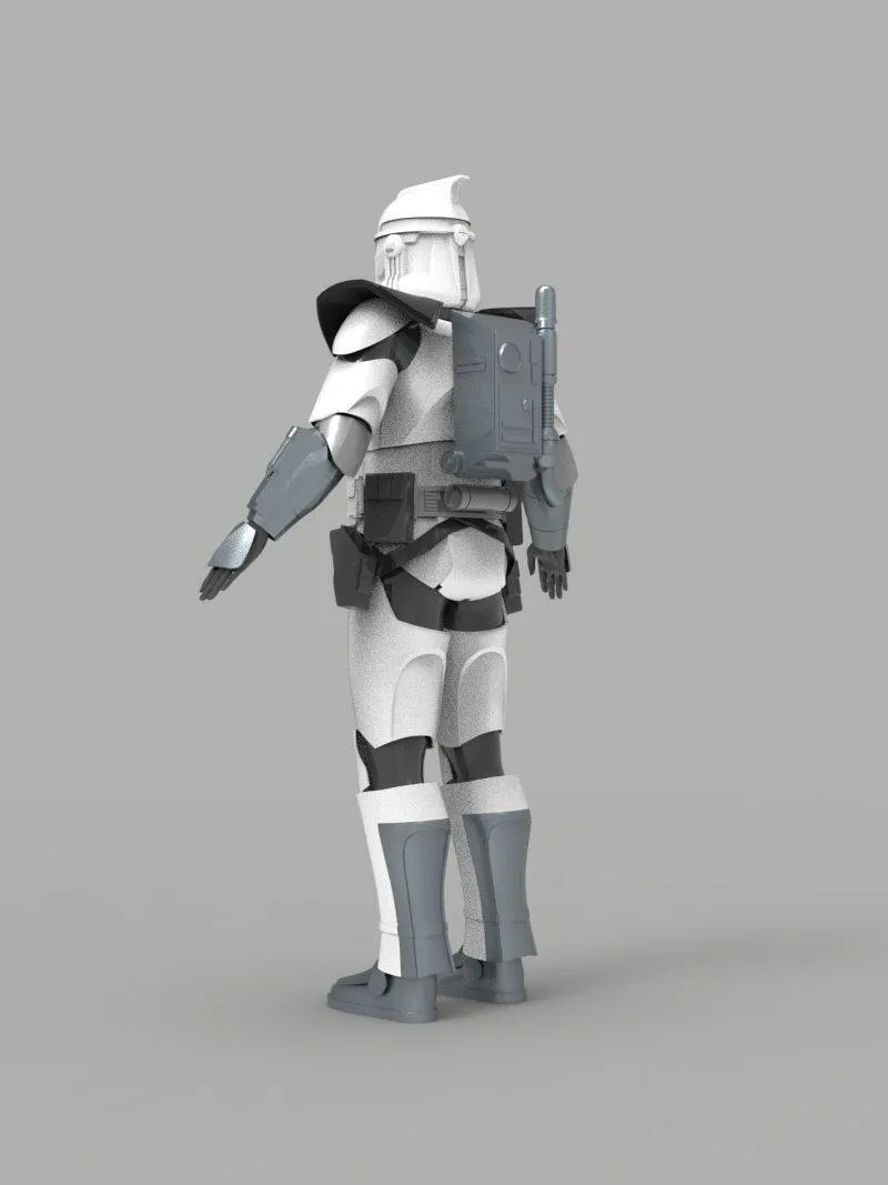 Arc Trooper Phase II Armor STL