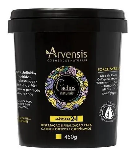 Arvensis Naturalcurls Mask 2 in 1 450g - Arvensis