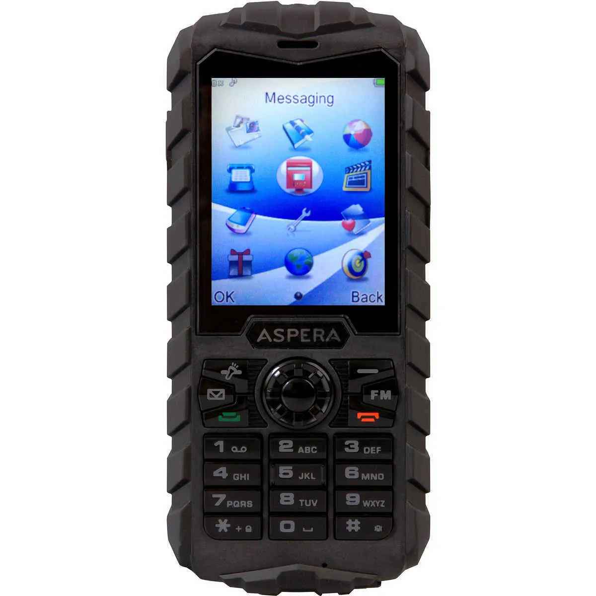 Aspera R25T Rugged Triband 3G IP68 weather-proof 400hour standby Mobile Phone