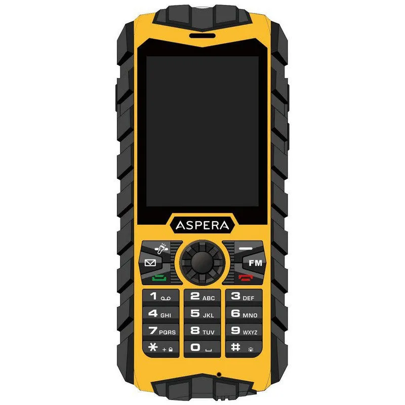 Aspera R25T Rugged Triband 3G IP68 weather-proof 400hour standby Mobile Phone