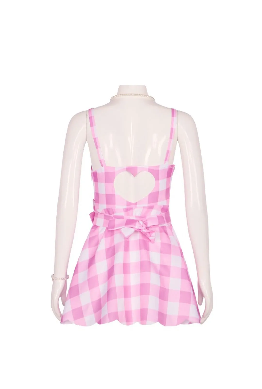 Barbie Pink Gingham Dress Cosplay