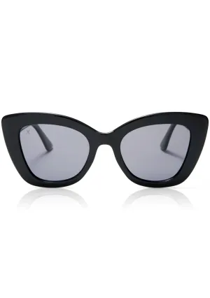 Beverly Sunglasses in Black/Grey