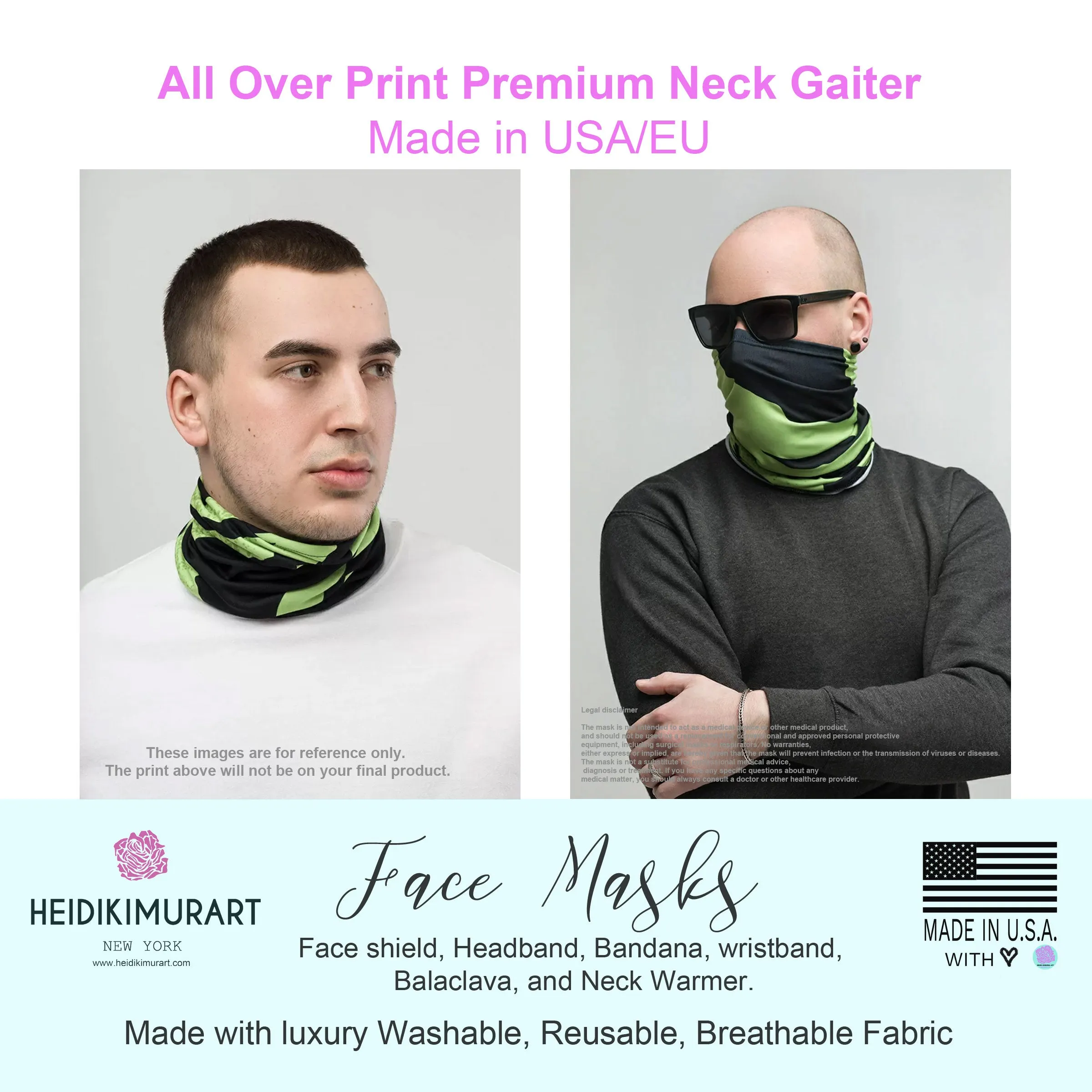 Birthday Boy Face Masks, Best Face Shield Covering, Headband Wristband Neck Gaiter-Made in USA/EU