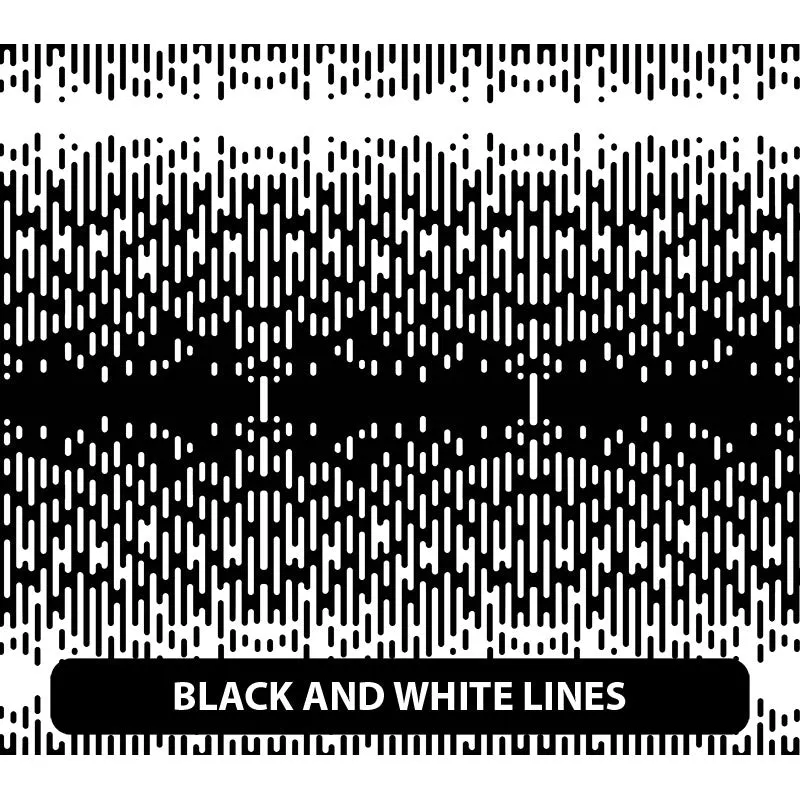 Black & White Puff Patterned HTV (12" x 12")