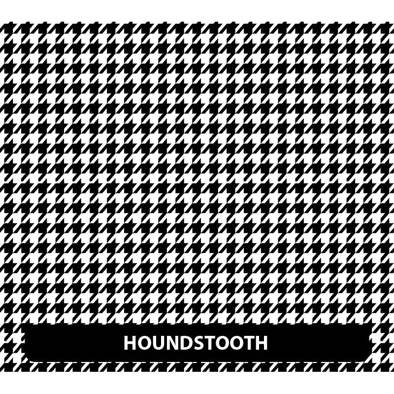 Black & White Puff Patterned HTV (12" x 12")