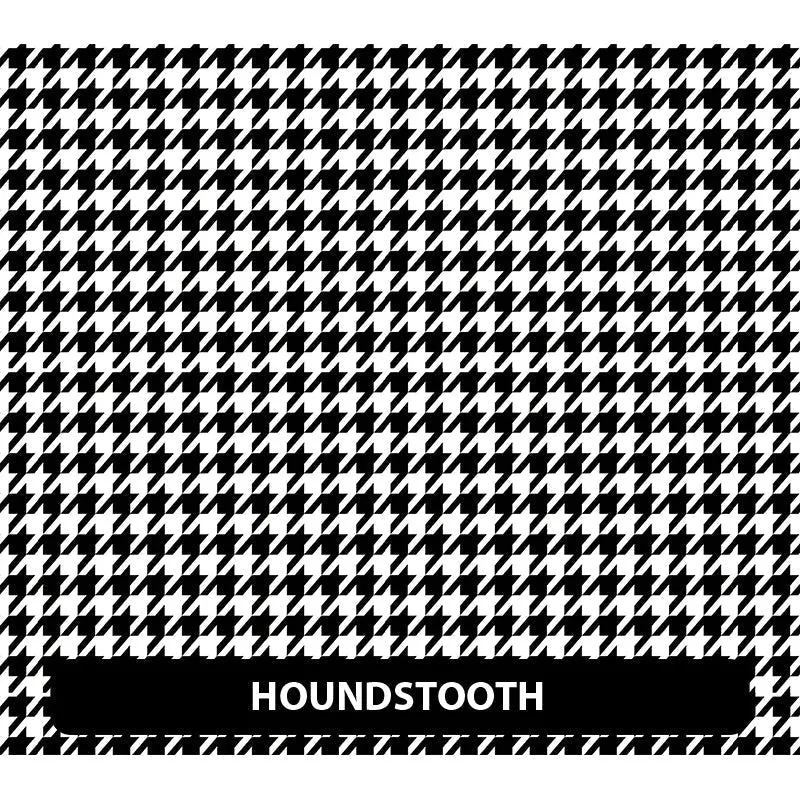 Black & White Puff Patterned HTV (18.5" x 12")