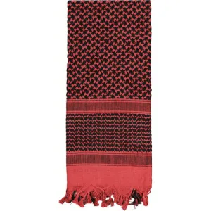 Black Red - Lightweight Tactical Desert Shemagh Scarf