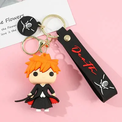 Bleach Anime | Bleach A | Silicone Lanyard Keychain