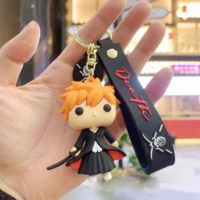 Bleach Anime | Bleach A | Silicone Lanyard Keychain