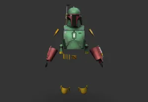 Boba Fett Armor STL- Book of Boba Fett