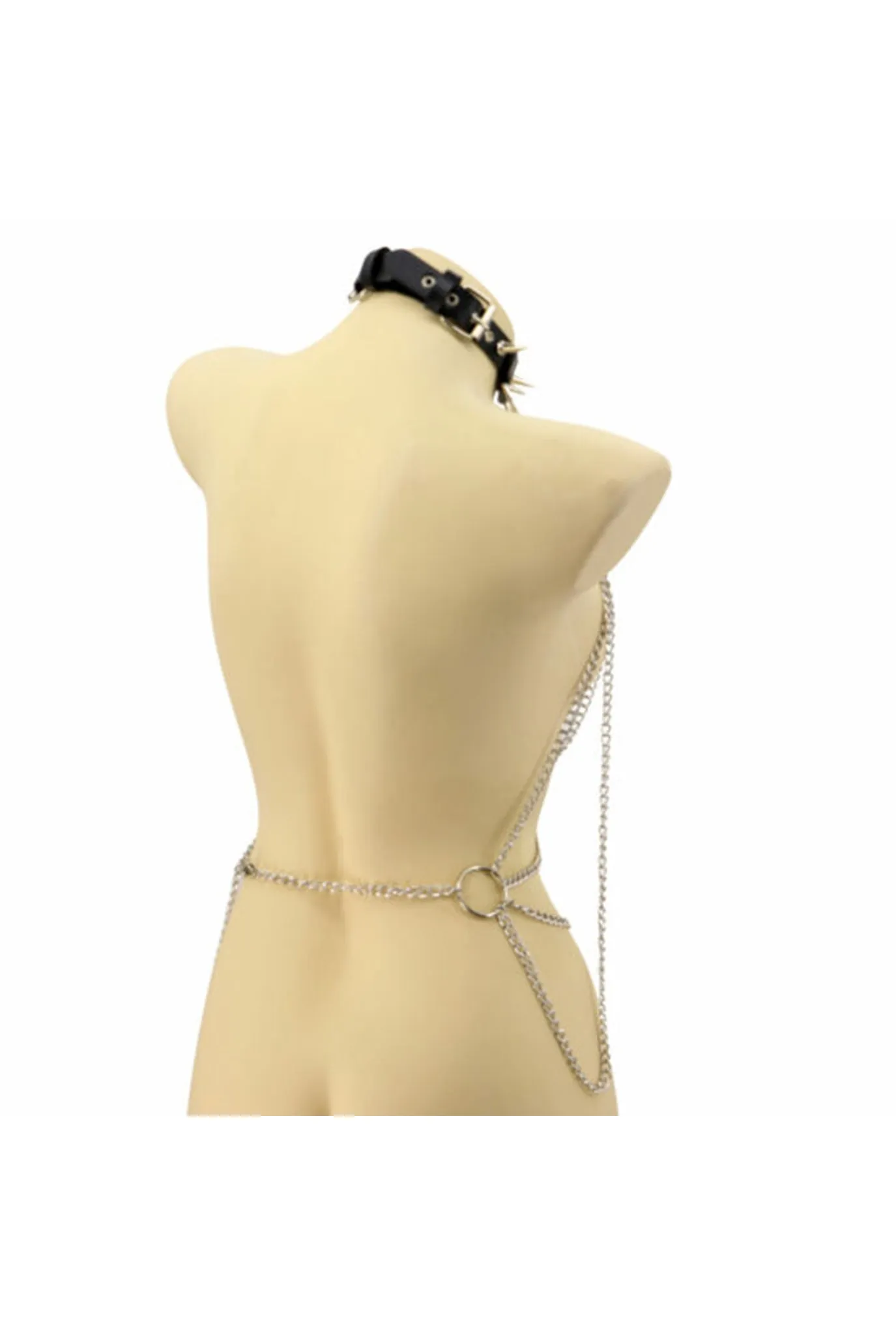 Body Chain With Collar