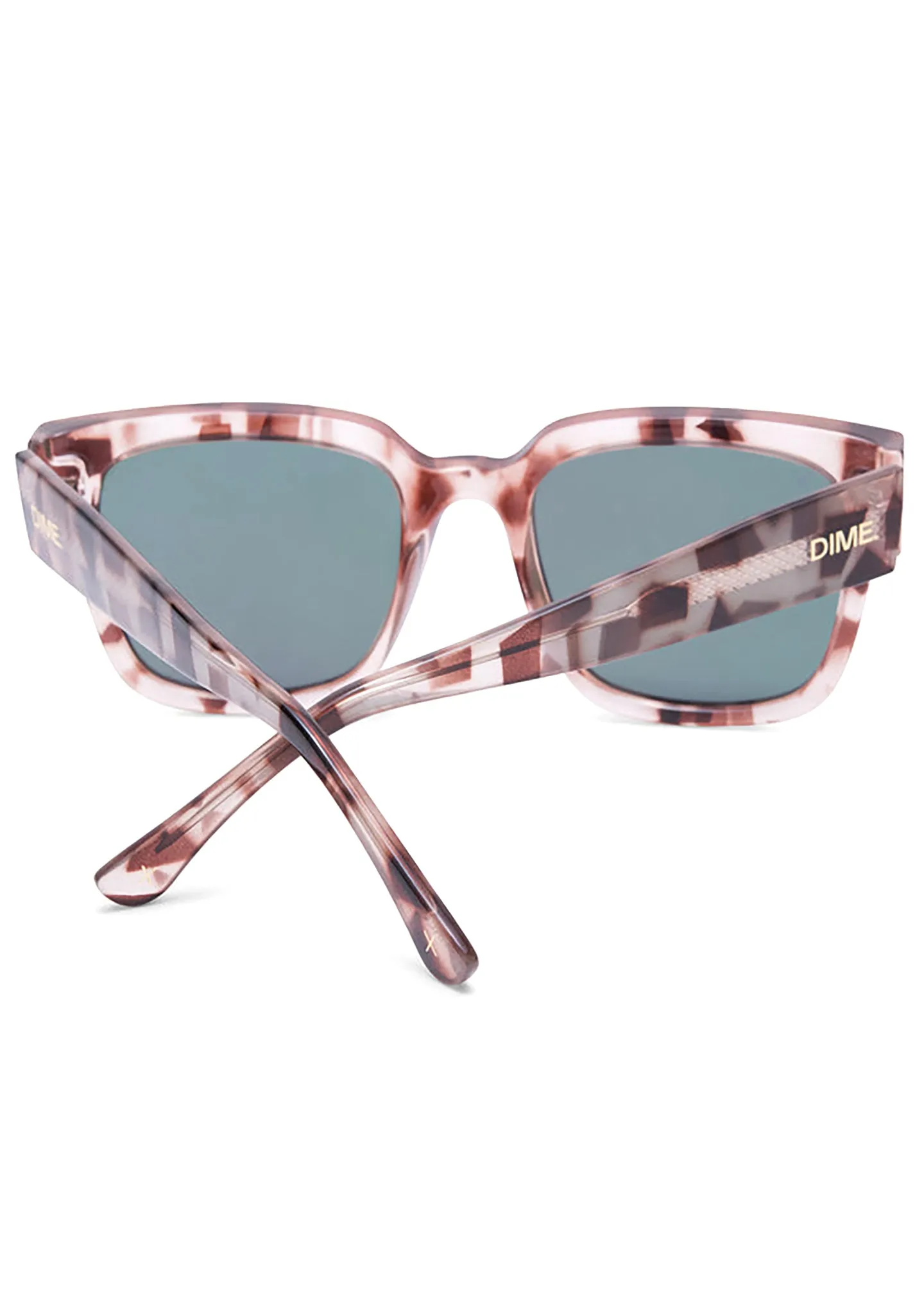 Brea Sunglasses in Light Tortoise/Pink Mirror