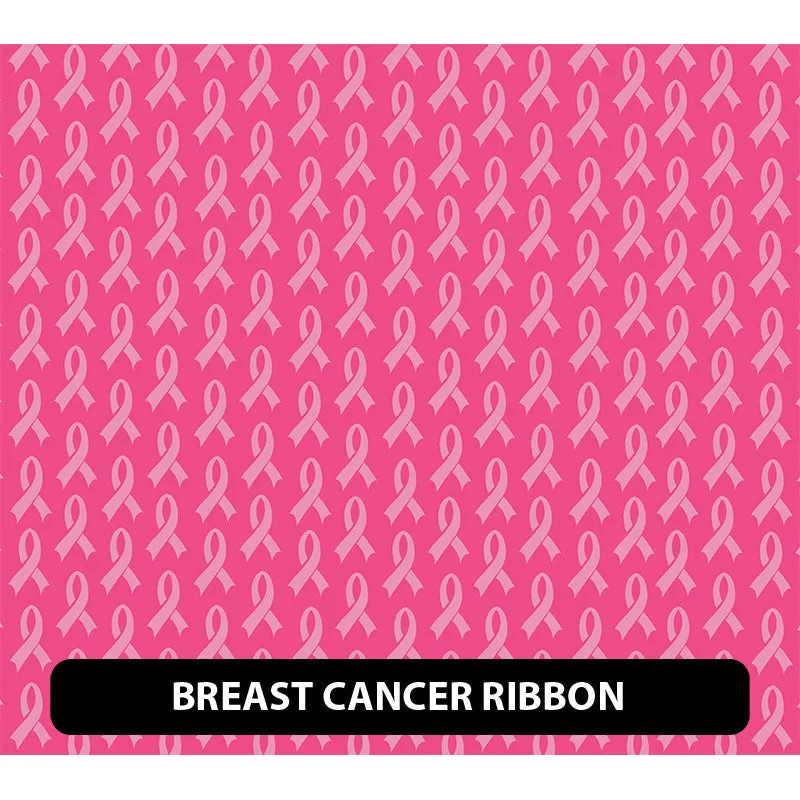 Breast Cancer Awareness Puff Patterned HTV (12" x 12")