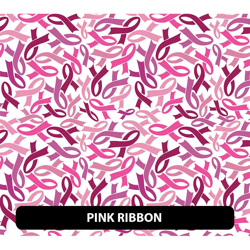 Breast Cancer Awareness Puff Patterned HTV (12" x 12")