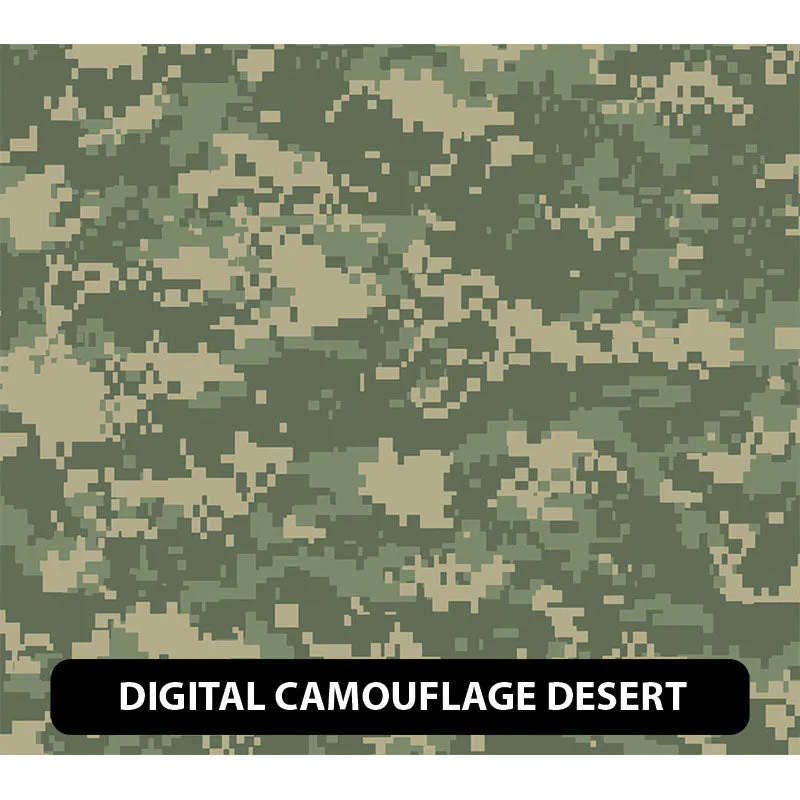 Camouflage Puff Patterned HTV (12" x 12")