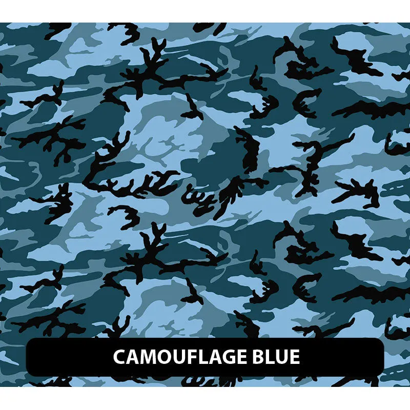 Camouflage Puff Patterned HTV (12" x 12")