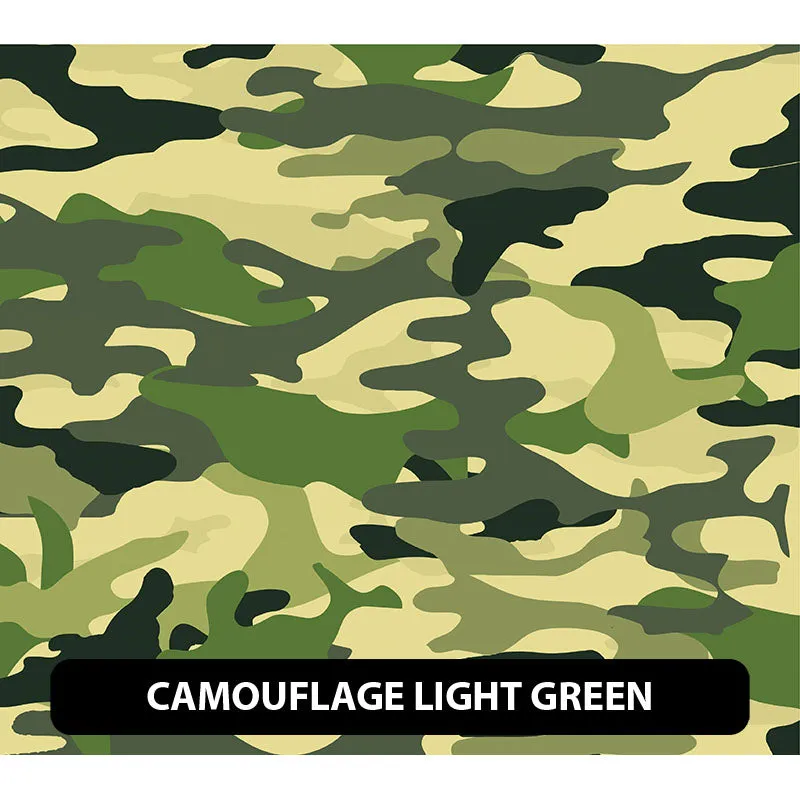 Camouflage Puff Patterned HTV (12" x 12")