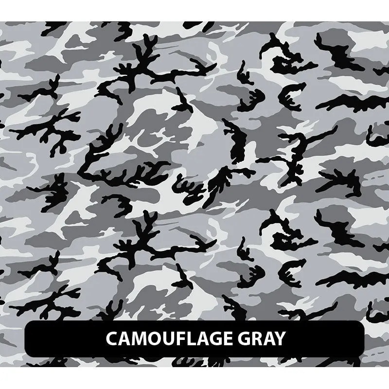 Camouflage Puff Patterned HTV (12" x 12")