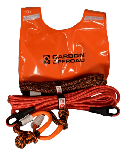 Carbon Offroad Gear Cube Premium Winch Kit - Large