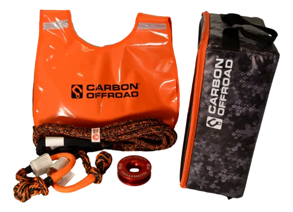 Carbon Offroad Gear Cube Premium Winch Kit - Small