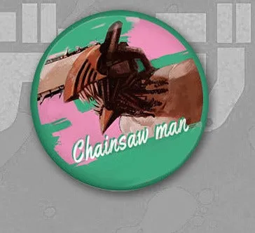 Chainsaw Man Character Style Pins