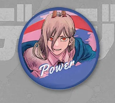 Chainsaw Man Character Style Pins