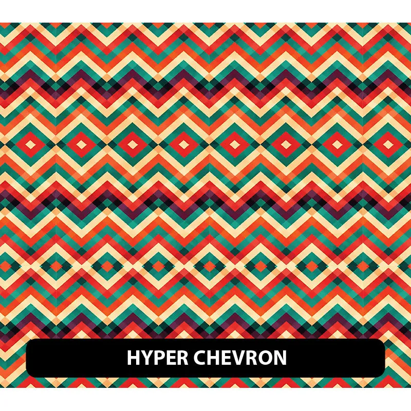 Chevron Puff Patterned HTV (12" x 12")