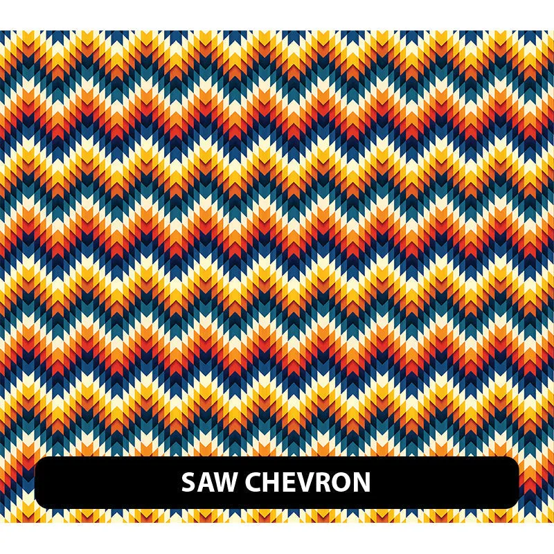 Chevron Puff Patterned HTV (18.5" x 12")