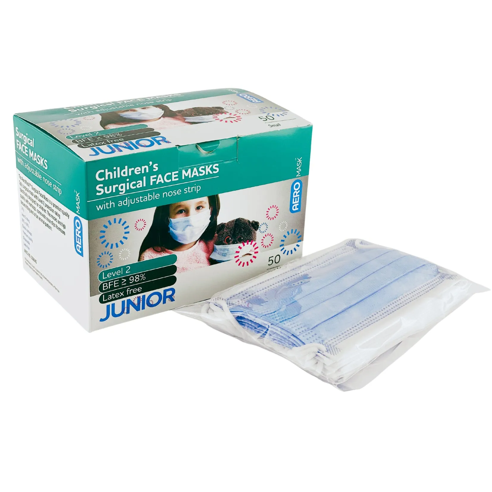 Children's Surgical Face Masks Level 2 (10)