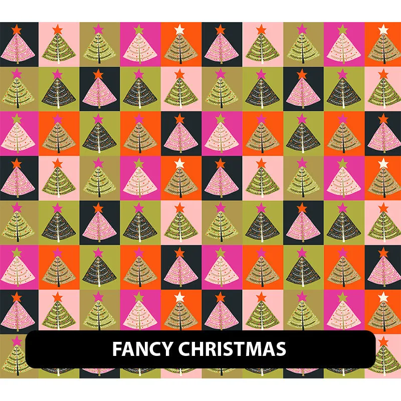 Christmas Puff Patterned HTV (12" x 12")