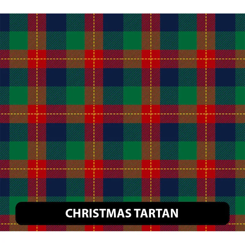 Christmas Puff Patterned HTV (18.5" x 12")