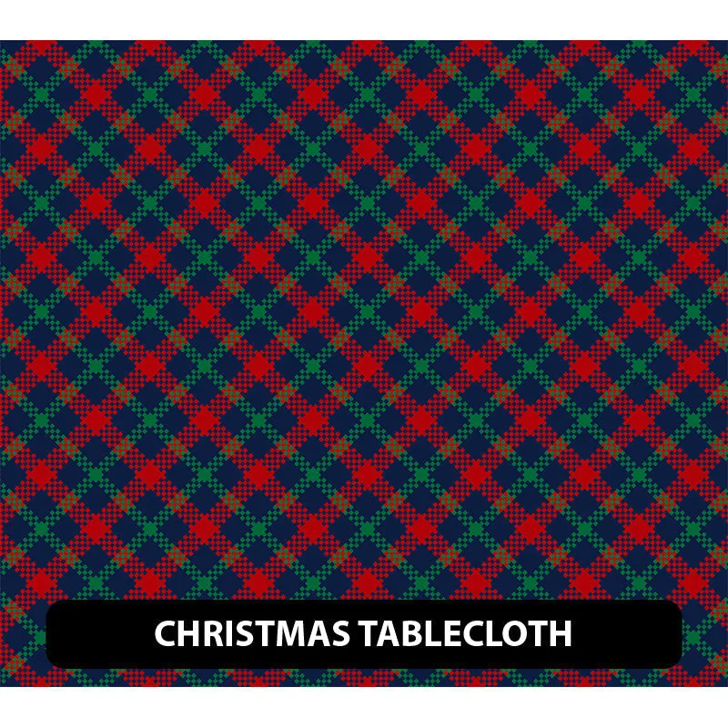 Christmas Puff Patterned HTV (18.5" x 12")