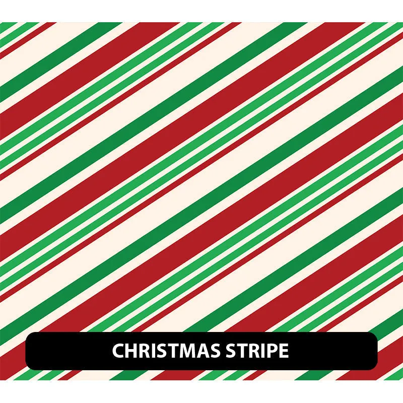 Christmas Puff Patterned HTV (18.5" x 12")