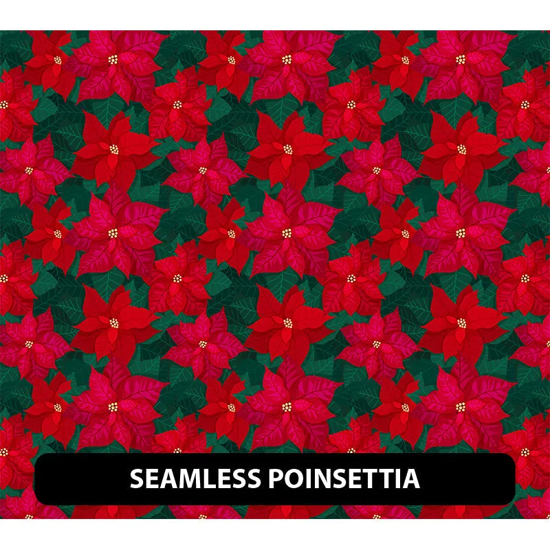 Christmas Puff Patterned HTV (18.5" x 12")