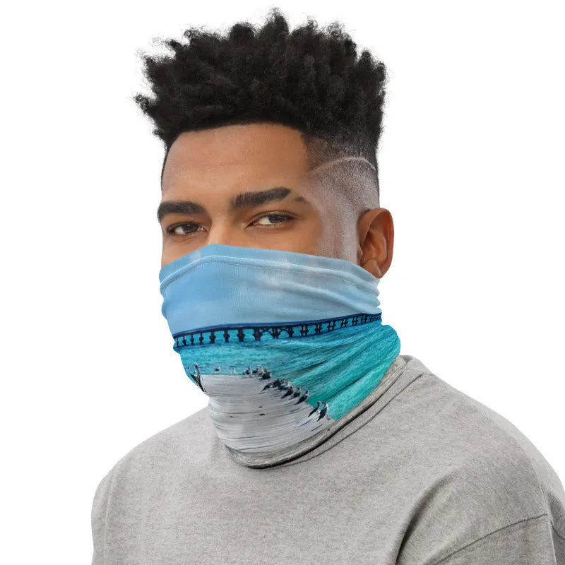 Coastal Paradise Face Mask/Neck Gaiter - Cancun, Mexico