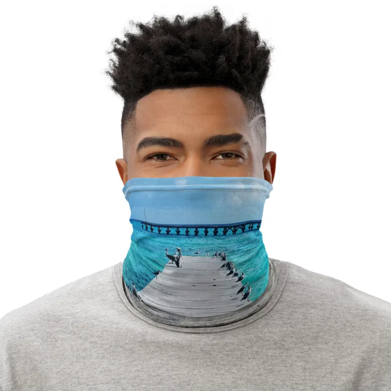 Coastal Paradise Face Mask/Neck Gaiter - Cancun, Mexico